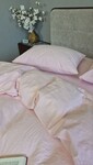 Комплект постільної білизни Pink, Варена бавовна (Washed Cotton) W1351 - фото 13