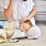 Плед детячий бавовна BABY ТM PAPAELLA 90 x 120 см киця блакитний - фото 6