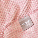 Плед покрывало хлопковое Adina TM IDEIA 200 x 220 см пудра - фото 5