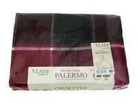 Плед Vladi Palermo 14 (07/SOFA бел-красн-черн)