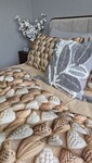 Комплект постельного белья Плетеные Сердечки Cotton 5D бежевый - фото 12