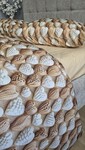 Комплект постельного белья Плетеные Сердечки Cotton 5D бежевый - фото 20