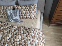 Комплект постельного белья Плетеные Сердечки Cotton 5D бежевый - фото 6