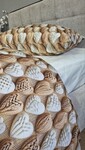 Комплект постільної білизни Плетені Сердечки Cotton 5D молочний - фото 13
