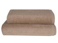 Полотенце банное махровое 70 x 140 см. Parisa Flat Cotton, H-500 бежевое, ТМ Parisa Home