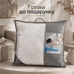 Подушка Air Dream Classic 70 x 70 см, два чохли з блискавкою, з принтом троянди, ТМ IDEIA - фото 16
