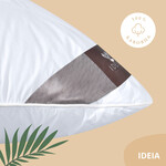 Подушка Air Dream Premium, 50 x 70 см, холлофайбер, два чохли на блискавці, біла, ТМ IDEIA - фото 8