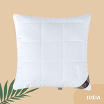 Подушка Air Dream Premium ТМ IDEIA 70 x 70 см два чохли на блискавці білій - фото 9