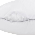 Подушка ArCloud Spokiy 50x70 см, з потайною блискавкою, біла з сірим кантом - фото 4