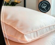 Подушка Slumbrio 45 x 65 см з подвійним кантом, штучний лебединий пух, ТМ Daisy