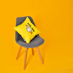Подушка декоративна 40 x 40... DUCK IDEIA бойовий гусак з вишивкою - фото 9