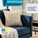 Подушка декоративная CUBE IDEIA, 45 x 45 см, бежевая - фото 14