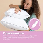 Подушка дитяча Sweet Moon ТM PAPAELLA 40 x 60 см аналог лебединого пуху біла - фото 3