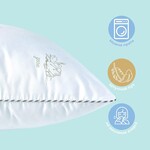 Подушка дитяча 40 x 60 см Soft PAPAELLA гіпоалергенна для дітей від 3 років, штучний пух - фото 3