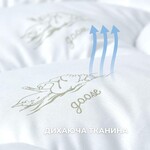 Подушка дитяча 40 x 60 см Soft PAPAELLA гіпоалергенна для дітей від 3 років, штучний пух - фото 6