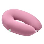 Подушка для вагітних та годування SeiDesign 30 x 190 см, трикотаж, гіпоалергенна, бавовняна наволочка на блискавці, пудра - фото 11