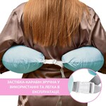 Подушка для годування диван, 60 x 70 x 16 см, для зручності мами, з блискавкою, ТМ Sei Design - фото 5