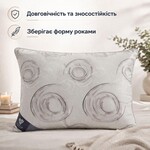 Подушка для сну 70 x 70 см пухова, 30% пух 70% перо, 100% бавовна, ТМ IDEIA - фото 11