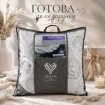 Подушка для сну 70 x 70 см пухова, 30% пух 70% перо, 100% бавовна, ТМ IDEIA - фото 14
