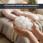 Подушка для сну та відпочинку, для вагітних П-форма ТМ IDEIA 140 x 75 x 20 см з наволочкою на блискавці беж/шоколад - фото 23