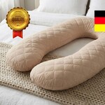 Подушка для сна и отдыха СОНЯ 75 x 140 x 20 см беж - фото 9