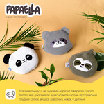 Подушка грілка Обіймашка з насінням льону ТM PAPAELLA 18 x 18 см панда - фото 7