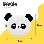Подушка грілка Обіймашка з насінням льону ТM PAPAELLA 18 x 18 см панда - фото 8