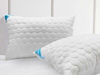 Подушка Лелека White Dream 50x70 стьобана кульки - фото 6