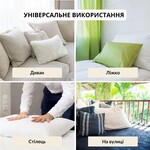 Подушка NORDIC CLASSIC 50 x 70 см IDEIA антиалергенне волокно білий - фото 3