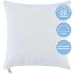 Подушка NORDIC CLASSIC 60x60 см IDEIA антиалергенне волокно білий - фото 2