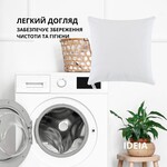 Подушка NORDIC CLASSIC 60x60 см IDEIA антиалергенне волокно білий - фото 15