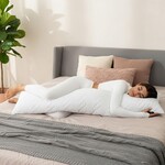Подушка NORDIC COMFORT+ для відпочинку та сну ТМ IDEIA 40 x 140 см біла - фото 10