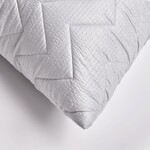 Подушка NORDIC COMFORT+ IDEIA 70 x 70 см чохол стьобаний з блискавкою антиалергенне волокно сіра - фото 10