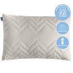 Подушка NORDIC COMFORT+ ТМ IDEIA 50 x 70 см на блискавці сірий перламутровий - фото 5
