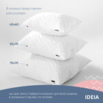 Подушка NORDIC COMFORT ТМ IDEIA 70 x 70 см білий - фото 5
