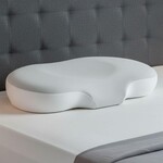 Подушка ортопедична CloudTherapy, 60 x 40 x 10 см, анатомічна з ефектом пам’яті, сіра, ТМ IDEIA - фото 14