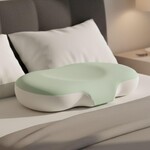 Ортопедична подушка CloudTherapy 65 x 40 x 10 см анатомічна з ефектом пам’яті, зелена, ТМ IDEIA - фото 14