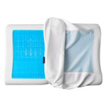 Подушка ортопедична CoolGel 60 x 40 x 11/9 см з охолоджуючим гелем та ефектом пам’яті, ТМ IDEIA - фото 2