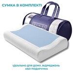 Подушка ортопедична CoolGel 60 x 40 x 11/9 см з охолоджуючим гелем та ефектом пам’яті, ТМ IDEIA - фото 20