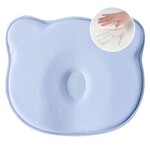 Подушка ортопедична дитяча BabyComfort 27 x 22 x 3 см, з ефектом пам’яті, блакитна у формі ведмедика, ТМ PAPAELLA - фото 10