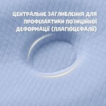 Подушка ортопедична дитяча BabyComfort 27 x 22 x 3 см, з ефектом пам’яті, блакитна у формі ведмедика, ТМ PAPAELLA - фото 7