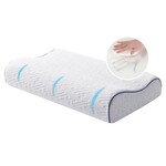 Подушка ортопедична NeckWave 60 x 40 x 11/9 см, анатомічна з ефектом пам’яті, ТМ IDEIA - фото 3