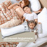 Подушка ортопедична S-Form 40 x 130 см, з блискавкою, для сну та відпочинку, ТМ IDEIA - фото 13