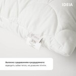 Подушка 50 x 70 см ПОПКОРН IDEIA, с кукурузным наполнителем, гипоаллергенная, белая - фото 6