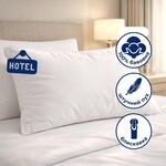 Подушка Premium Soft IDEIA, 50 x 70 см, штучний пух, з блискавкою, для готелів та дому