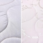 Двостороння подушка Soft 50 x 70 см. аналог лебединого пуху, стьобана, ТМ IDEIA - фото 5