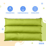 Подушка-трансформер для подорожей ТМ IDEIA 40 x 60 x 10 см салат - фото 2