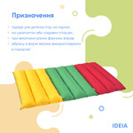 Подушка-трансформер для подорожей ТМ IDEIA 40 x 60 x 10 см жовтий - фото 8