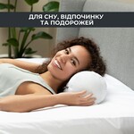 Подушка валик NORDIC COMFORT ТМ IDEIA 15 x 40 см біла - фото 14