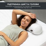 Подушка валик NORDIC COMFORT ТМ IDEIA 15 x 40 см біла - фото 15